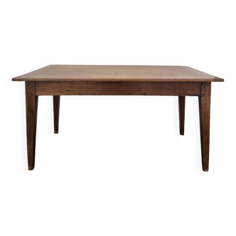 Antique rustic farmhouse table made in the 1900s - 1.54m