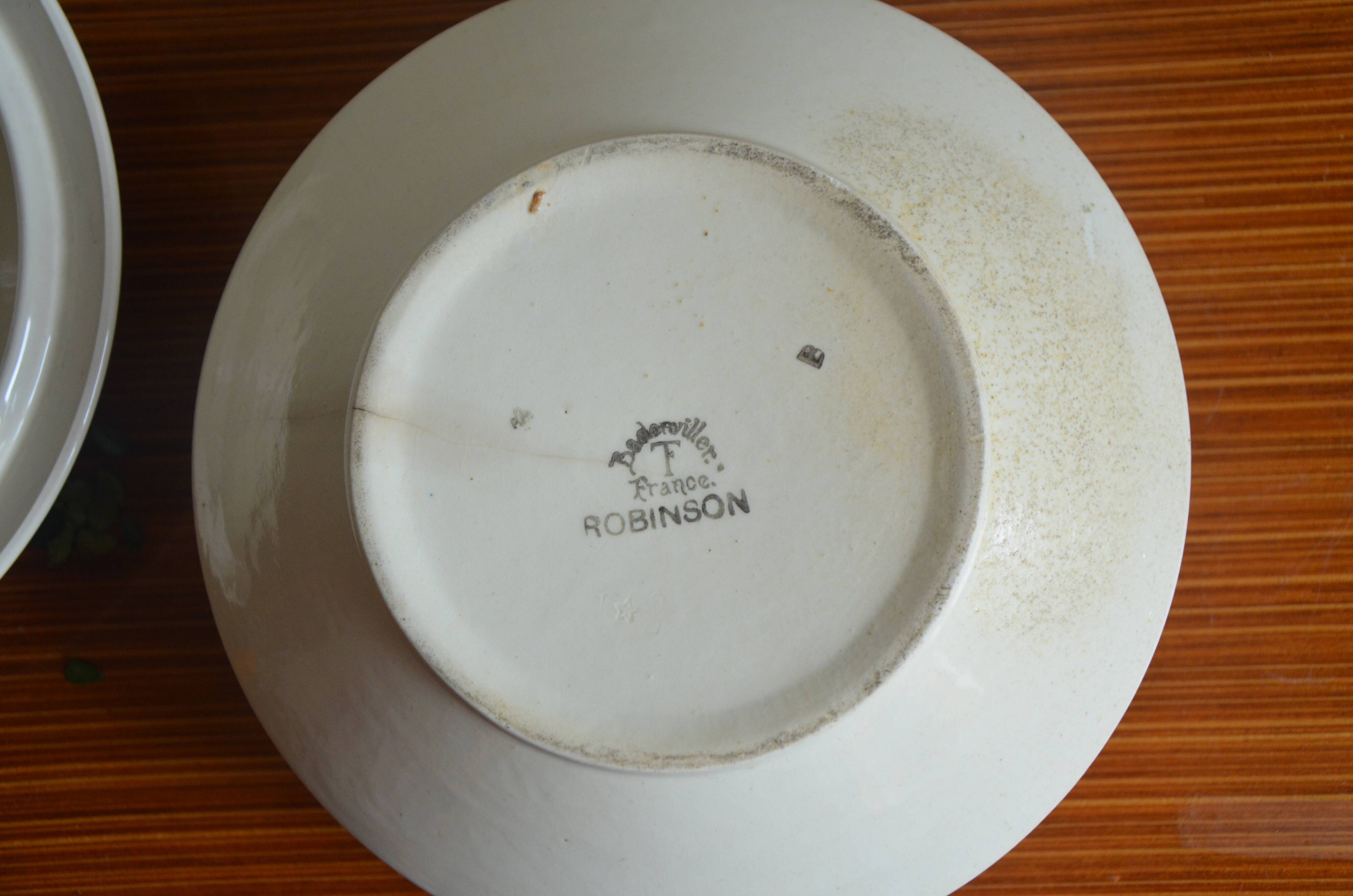 Badonvillier soup collection Robinson