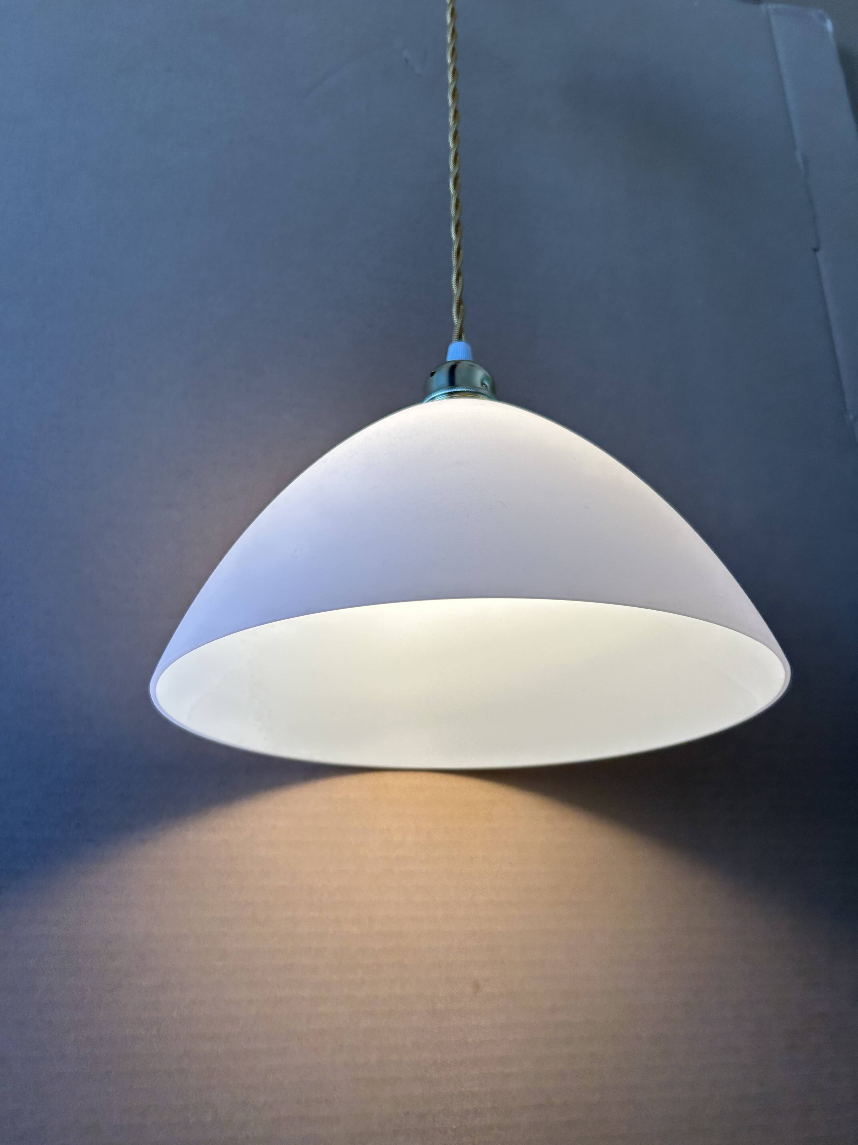 Suspension opaline D26cm