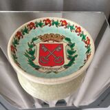 Pocket empty or cup in emaux of longwy remiremont vosges