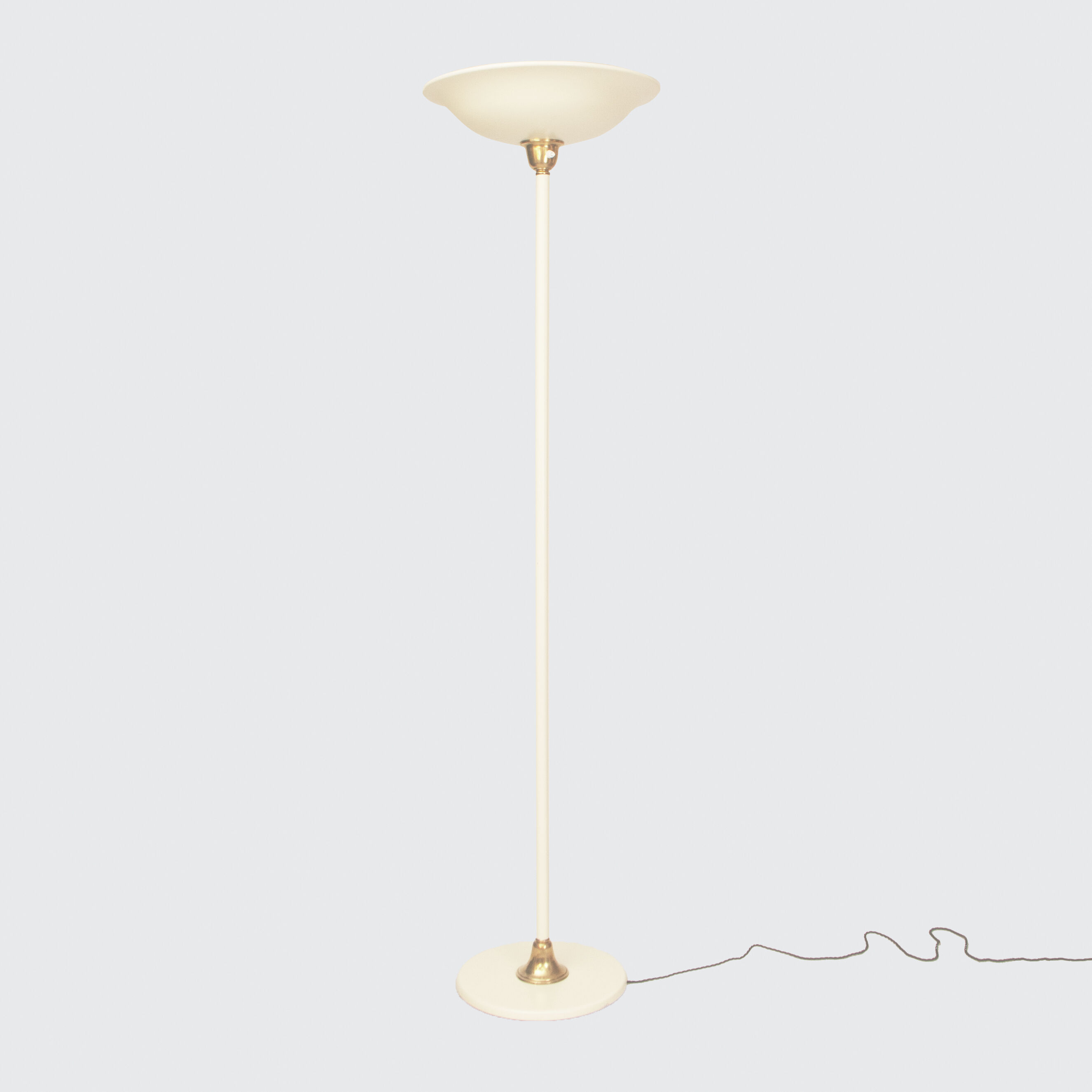 Vintage 1940s uplight floor lamp