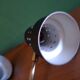 2 metal wall lights from the 60s.