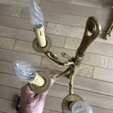 Appliques murales en bronze