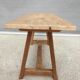 Table basse tréteau d'atelier d'atelier Pin