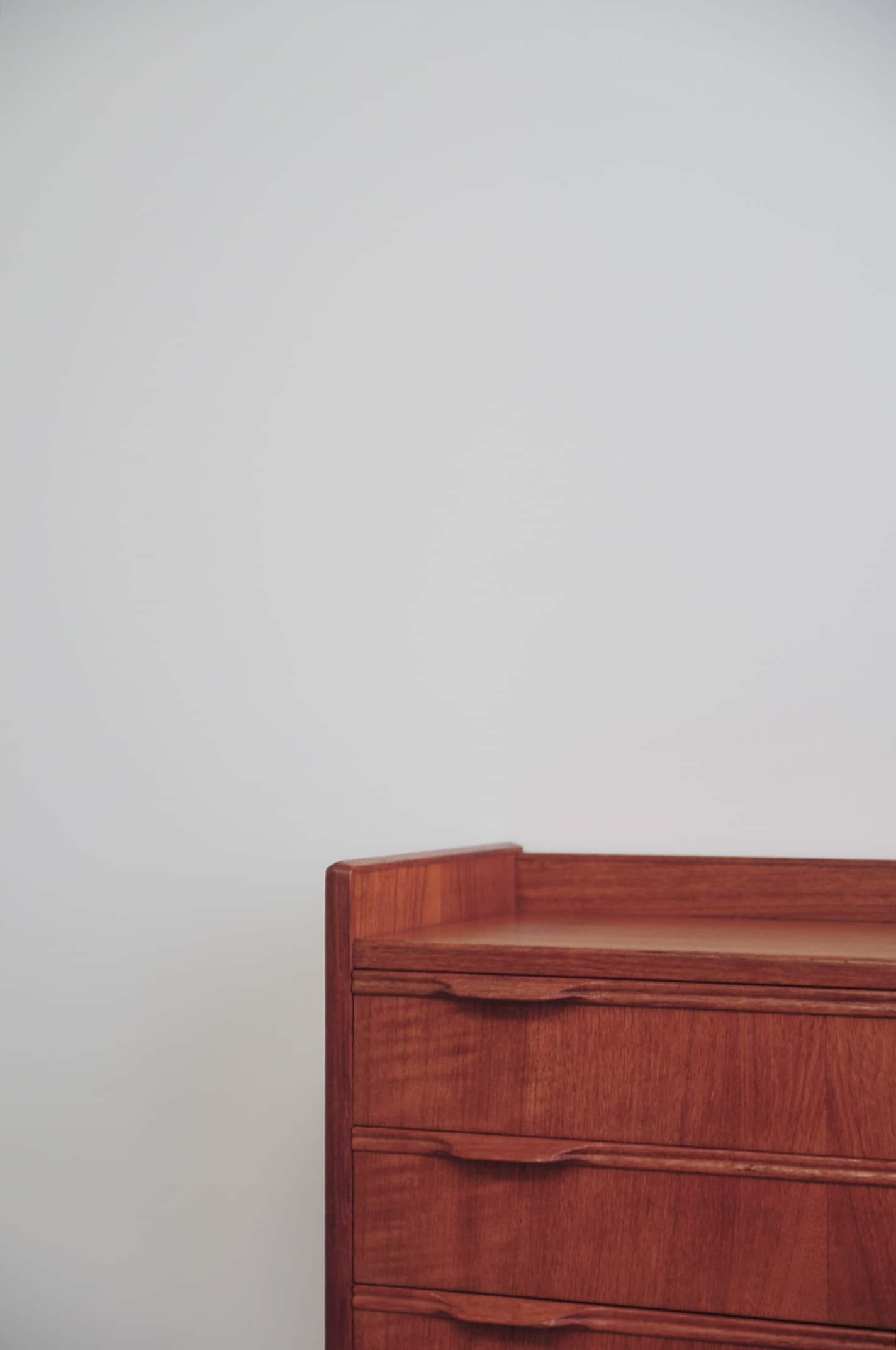 Commode vintage en teck Henning Jørgensen