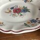 6 Sarreguemines dinner plates