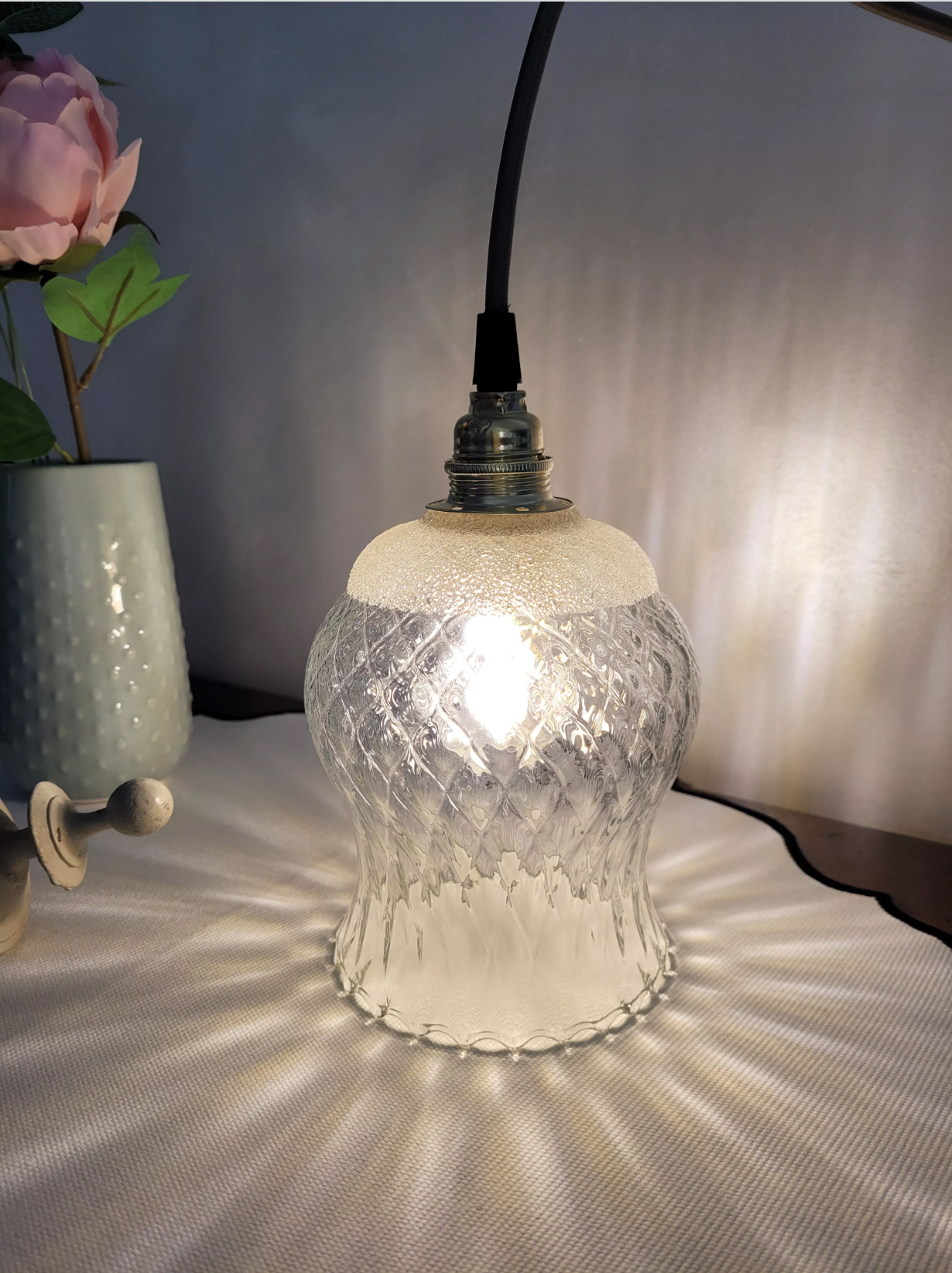 Vintage portable lamp