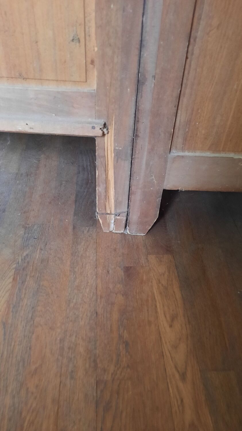 Art deco style wardrobe