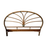 Bamboo and rattan headboard