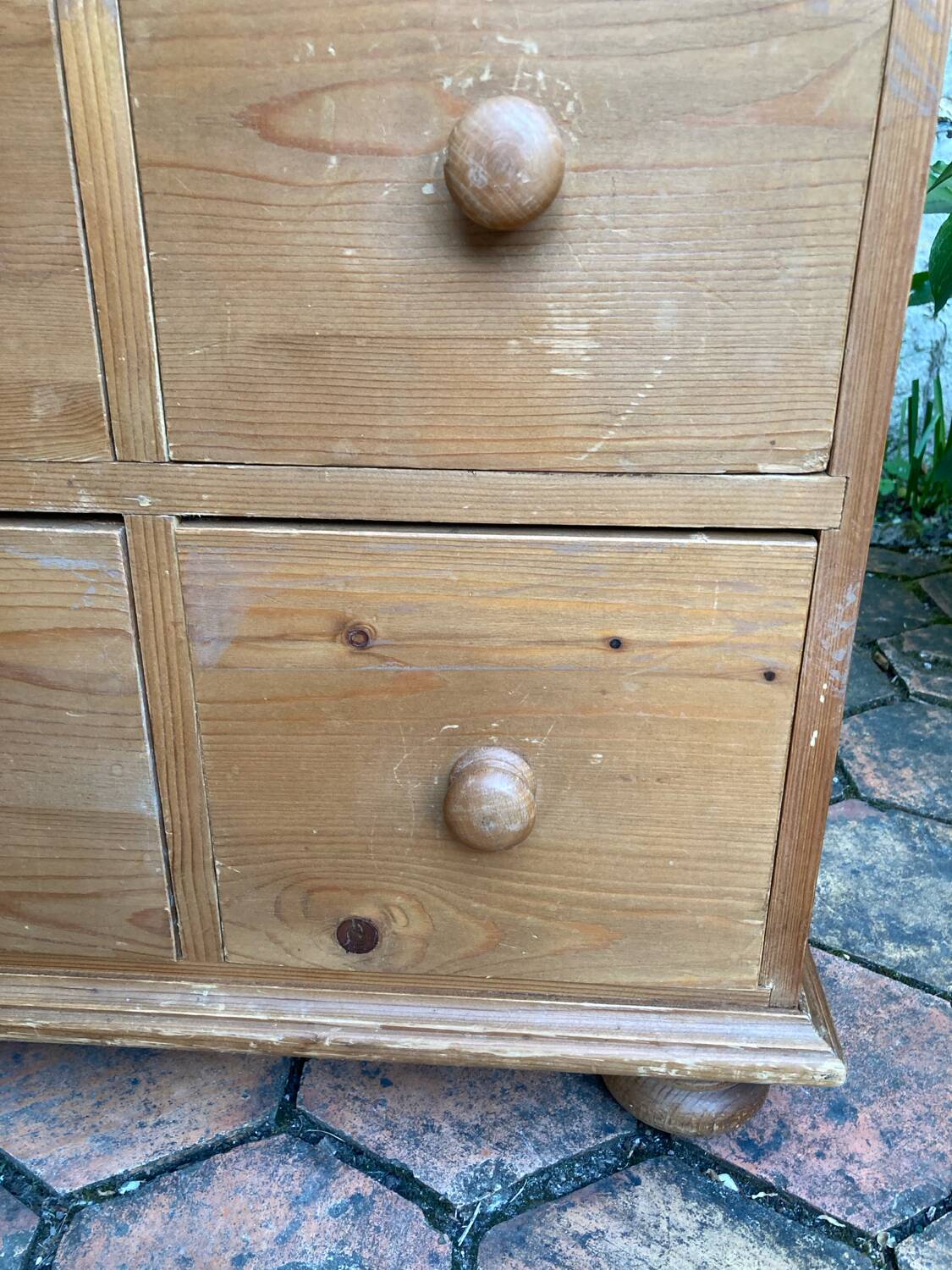 Antique storage furniture