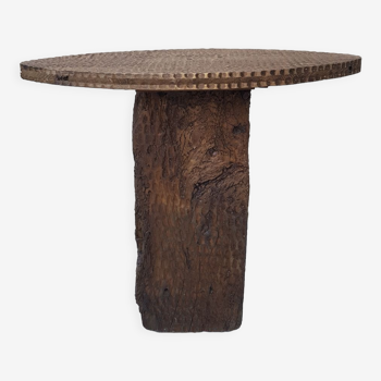 Tribal side table