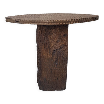 Tribal side table