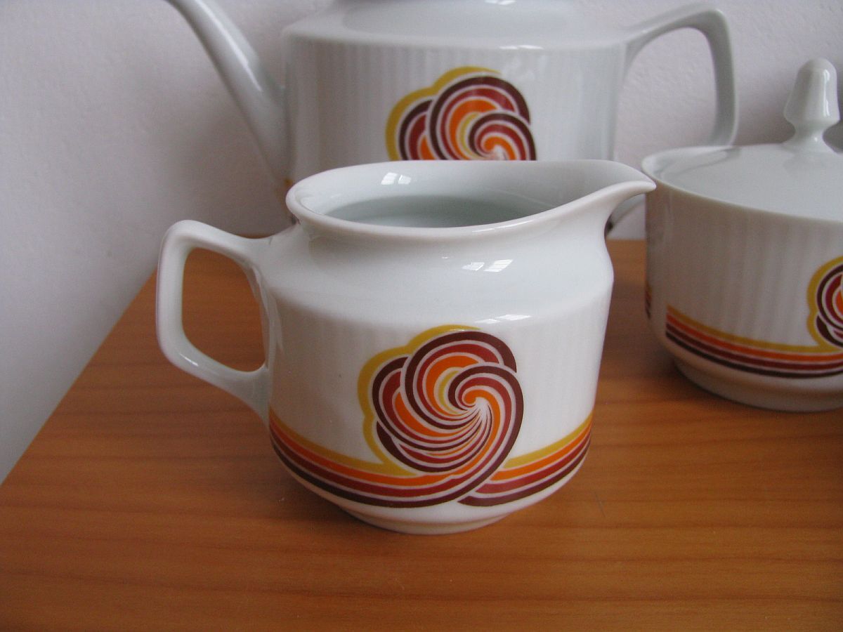 Coffee service from Bareuther Waldsassen Bavaria, 1970s