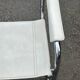 Set of 4 dining chairs in white, S34 Mart Stam/Marcel Breuer style Italy