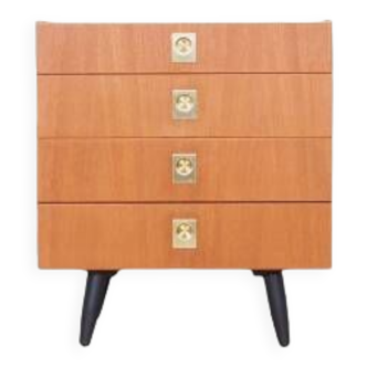 Ash chest, 70s, Danish design, made by ÆJM Møbler