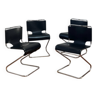 Set of 4 Biscia Chairs by Pascal Mourgue