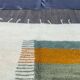 Tapis beni ouraine en laine pure fait main traditionnelle taille 1,4/2,6 m