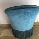 Duck blue toad armchair