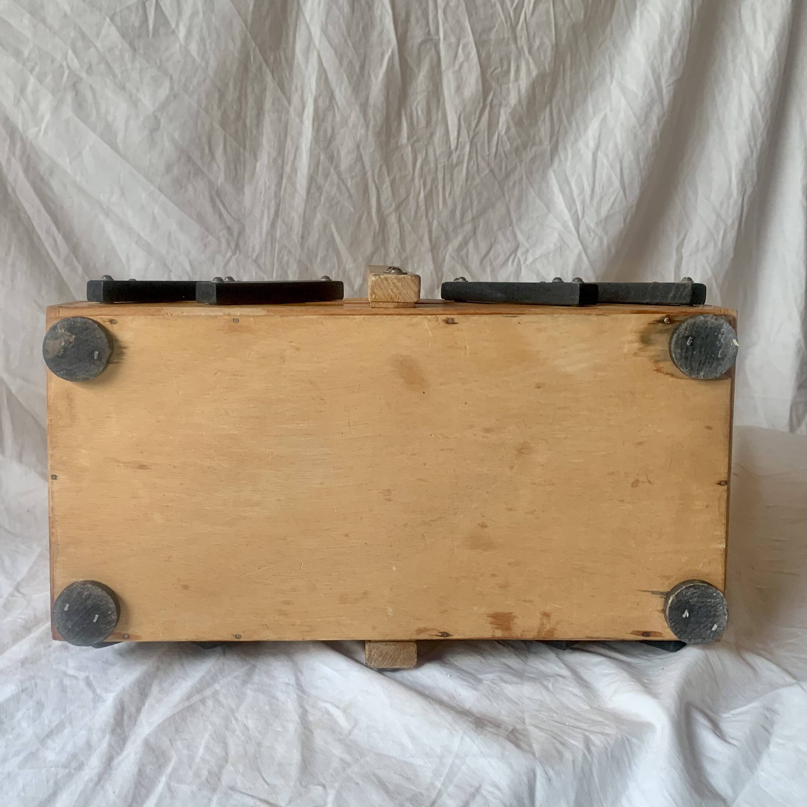 Worker - vintage wooden sewing box