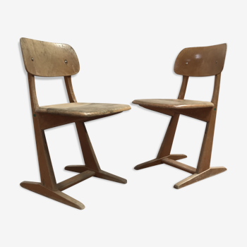 Pair of chairs of Carl Sasse
