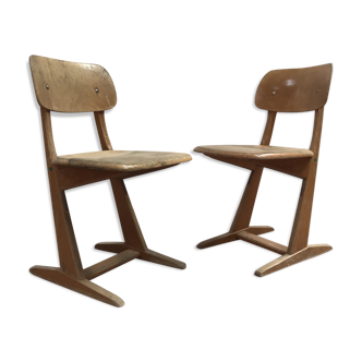Pair of chairs of Carl Sasse