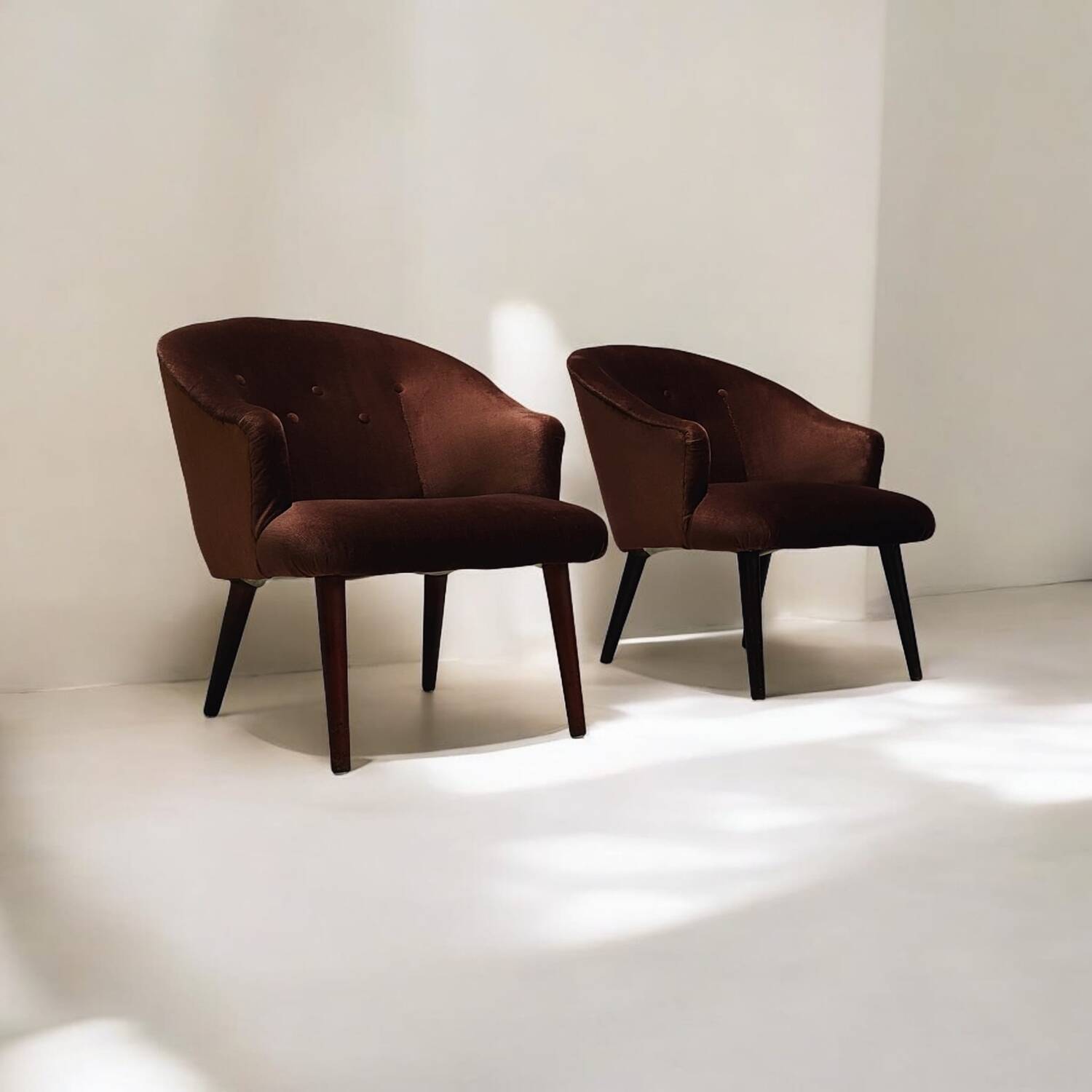 Mid-century armchairs
