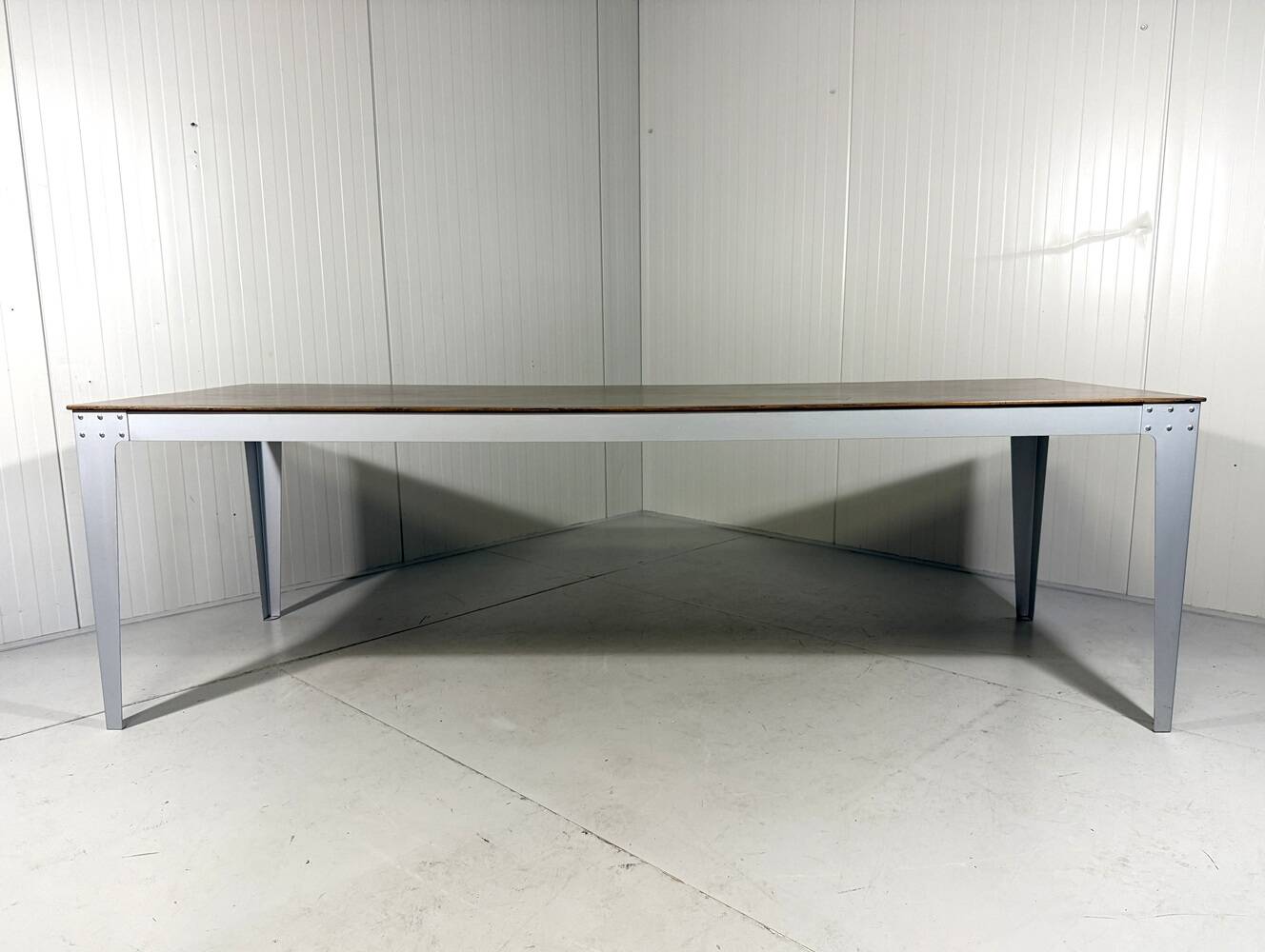 Piet Hein Eek XXL aluminium dining table 1990’s