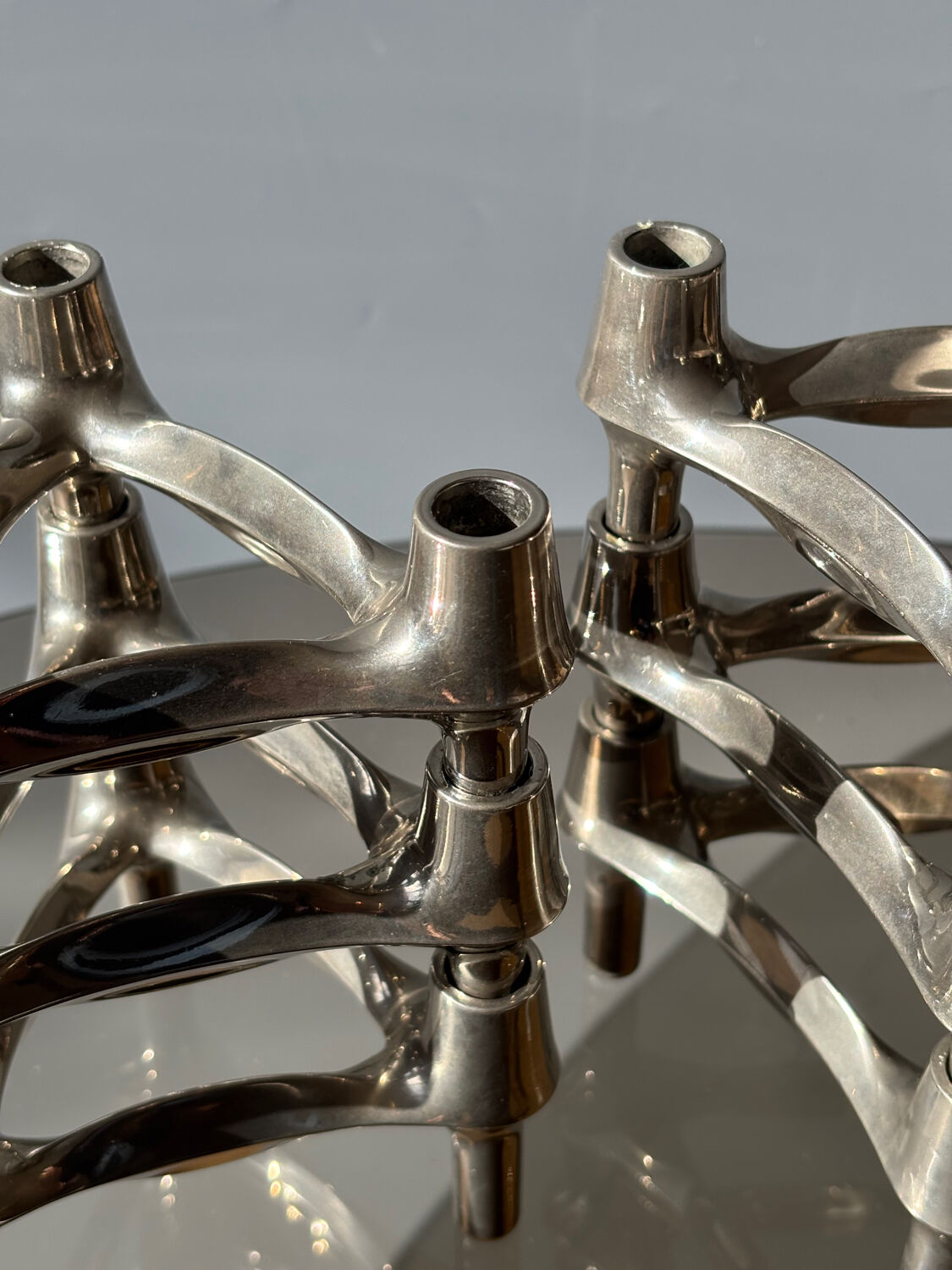 BMF Stoff Nagel Candlesticks 1979