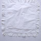 Embroidered child pillow or cushion cover