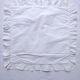 Embroidered child pillow or cushion cover