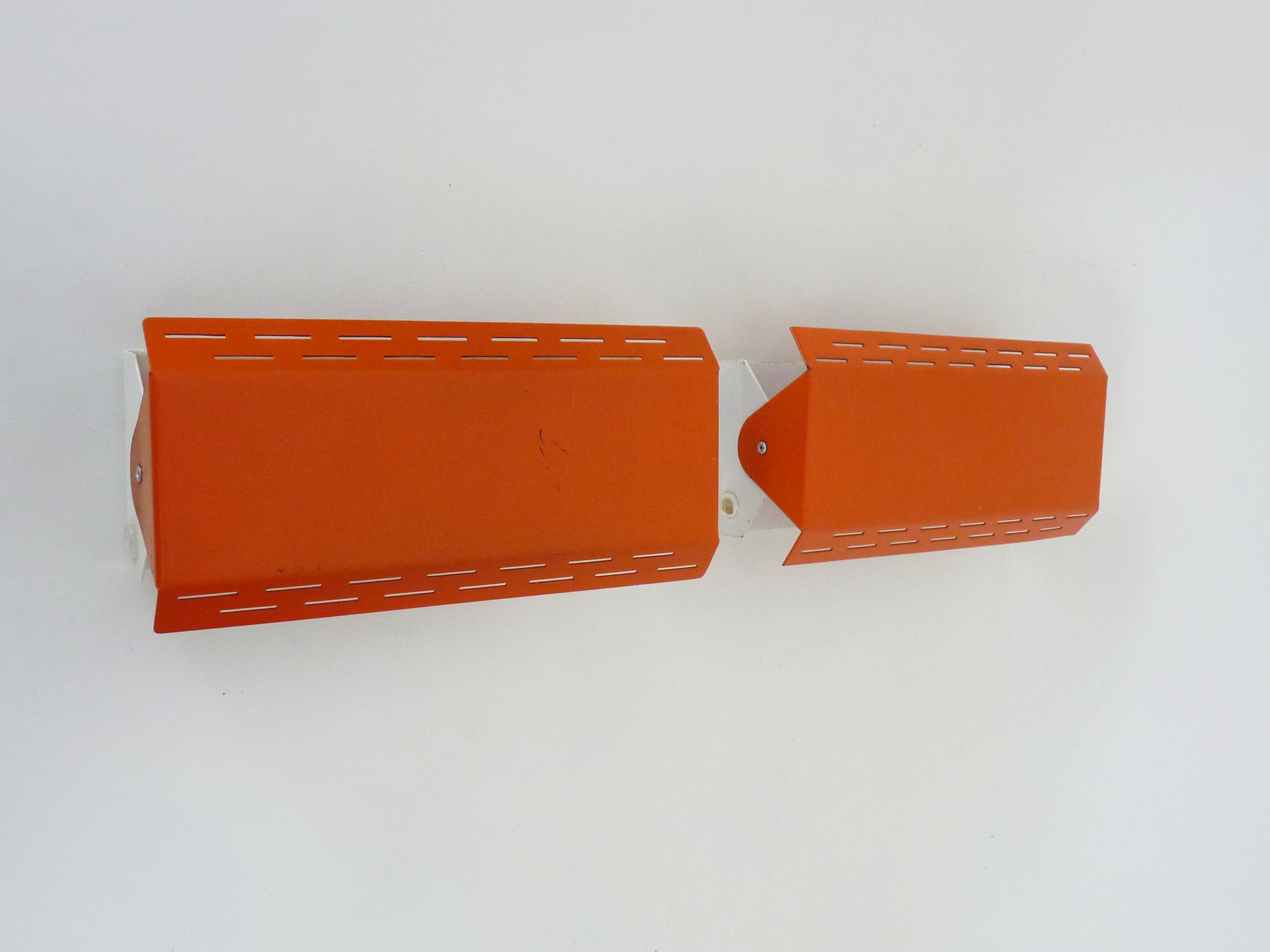 Pair of Scandinavian Swivel Shutter Wall Lamps E.S. HORN A/S AALESTRUP. Year 70