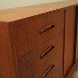 Teak sideboard, Danish design, 1970s, production: Denmark