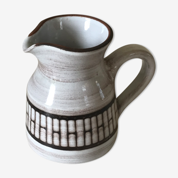 Vintage ceramic pitcher years 60