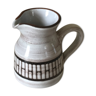 Vintage ceramic pitcher years 60