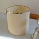 See delmas lamp 70's with fabric and metal lampshade