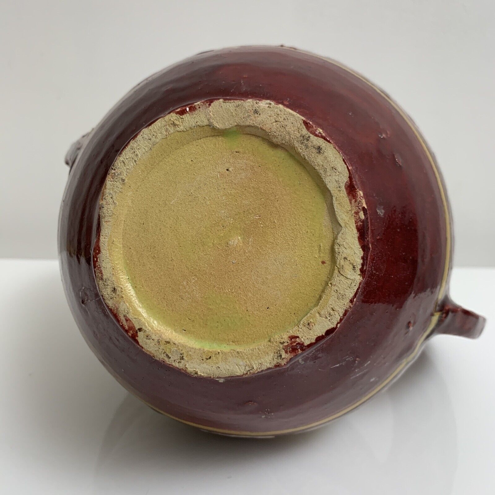 Ceramic handle vase Tunisia? TIssier? Nabeul? Ben Sedrine