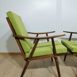 Lounge chairs by Ton, Set of 2