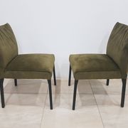 A pair of Musterring chairs, Germany, 1980s.