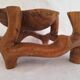 Vide poche en bois sculpté.