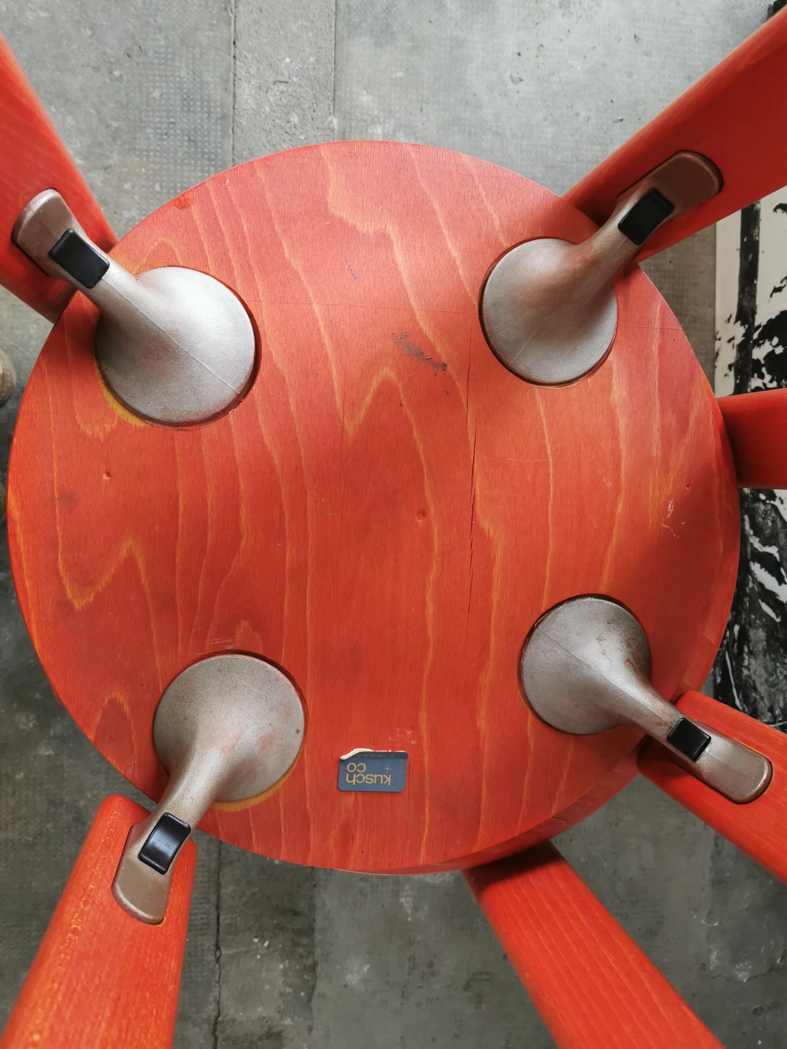 Pair of Rey chairs by Bruno Rey