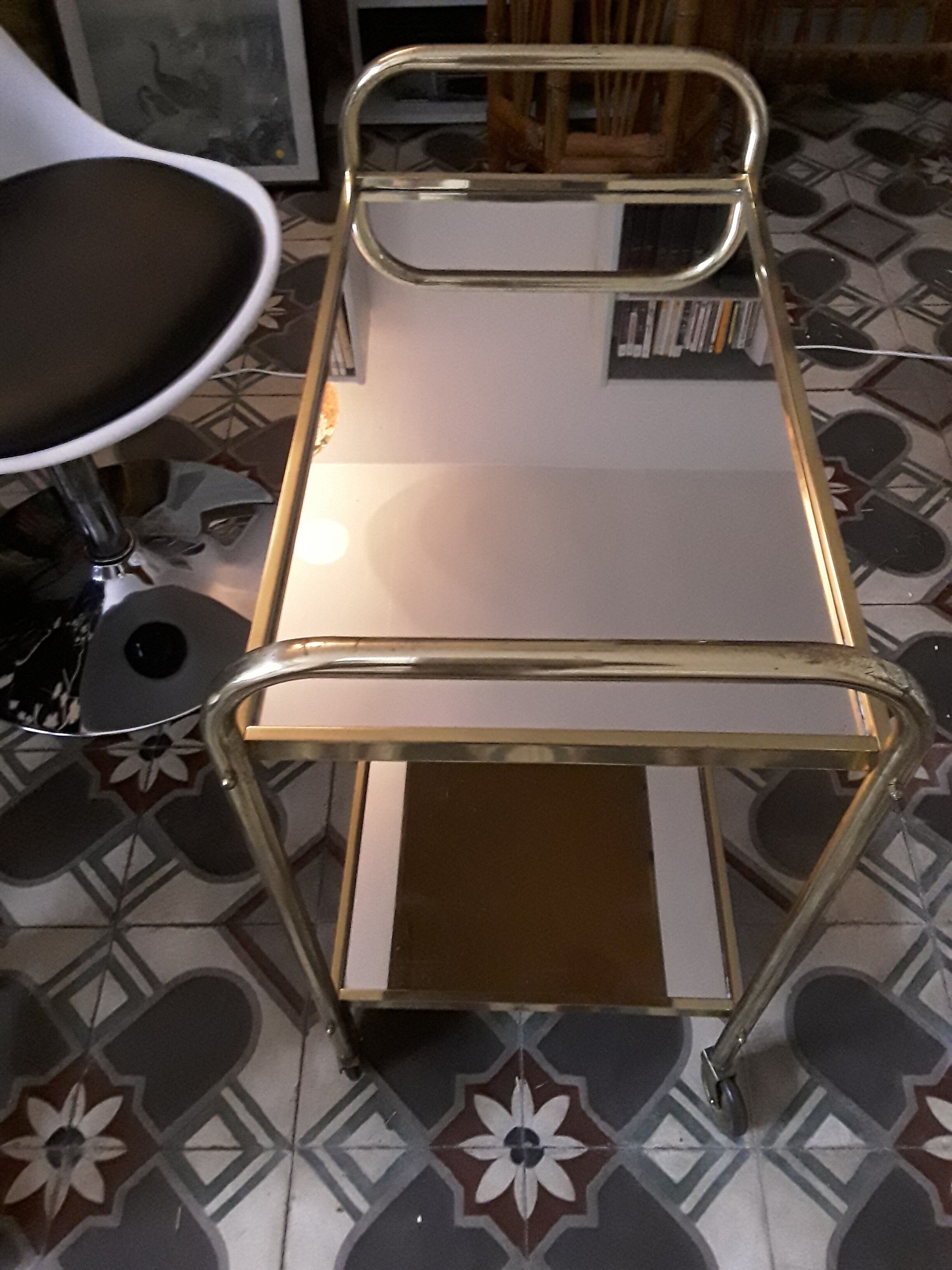 Vintage rolling dessert