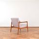 Mid-Century Swedish Teak Lounge Chair by Alf Svensson for Dux, 1960s.
