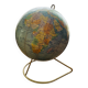 Globe terrestre Girard et Barrere