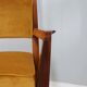 Mid century high back chair Italy 1950