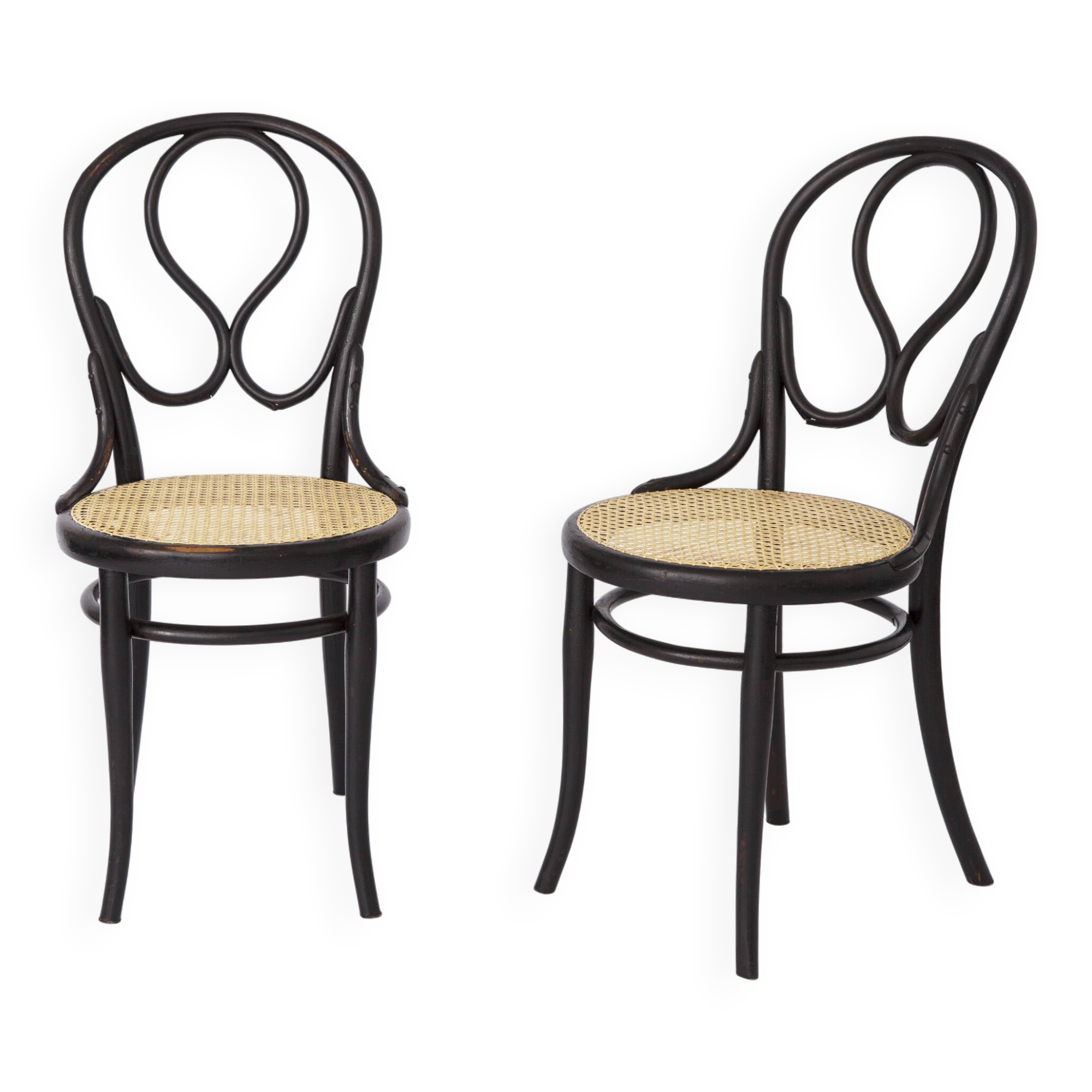 2 Thonet Chairs No 20, approx. 1930s-1940s