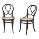 2 chaises Thonet n° 20, années 1930-1940 environ