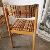 Set de 4 chaises Baumann, années 70