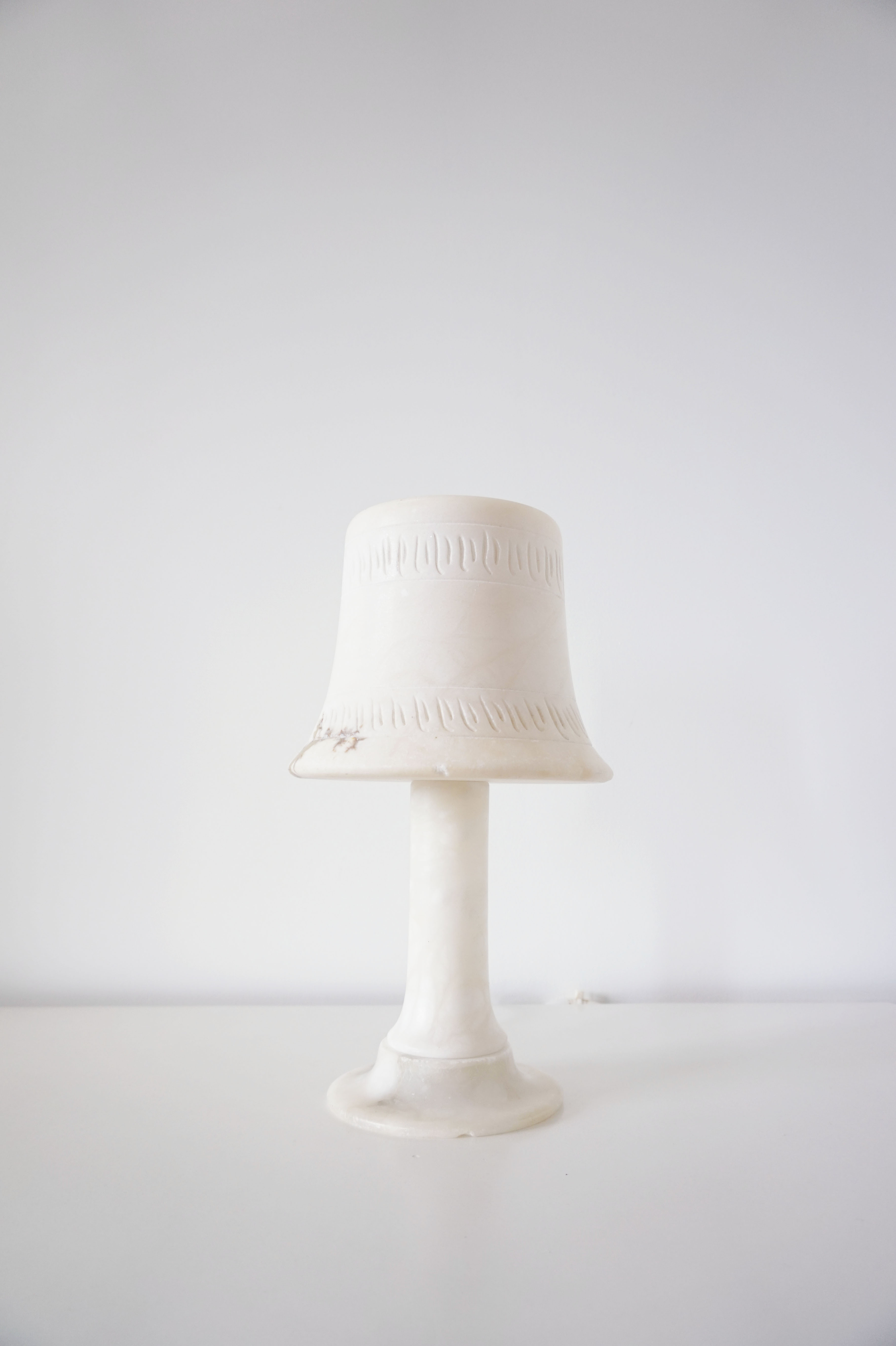 Vintage alabaster lamp