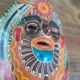 Masque mexicain peint à la main