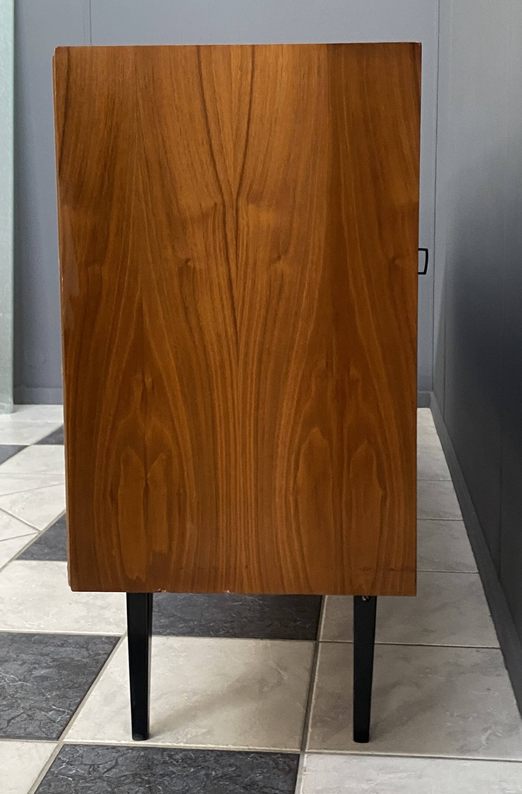 wood sideboard 1970s